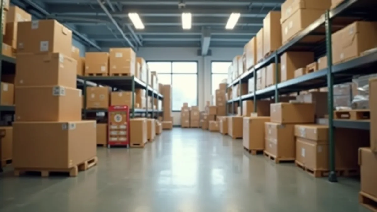 E-commerce fulfillment pallets being loaded for inbound shipment to 3PL warehouse